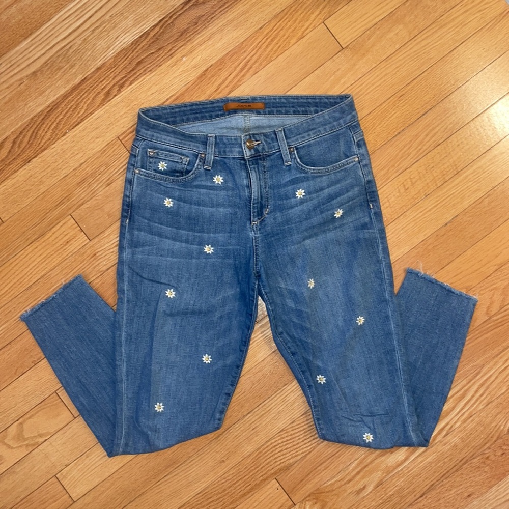 Joe’s Floral Embroidered Jeans